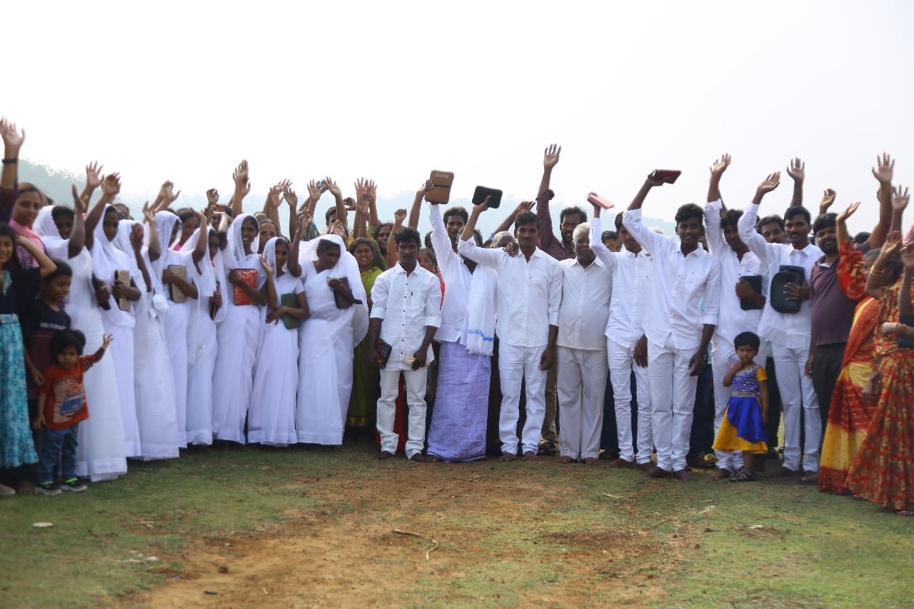 Worship service scene